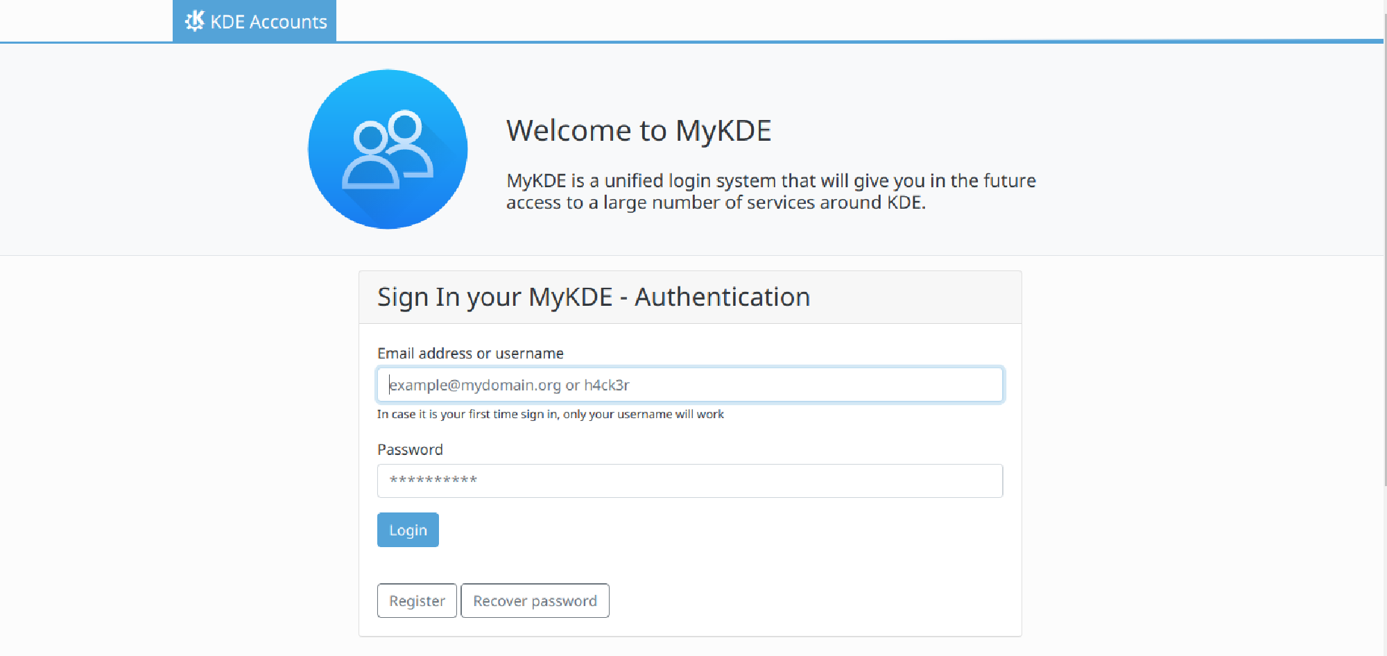 Featured image of post Announcing MyKDE