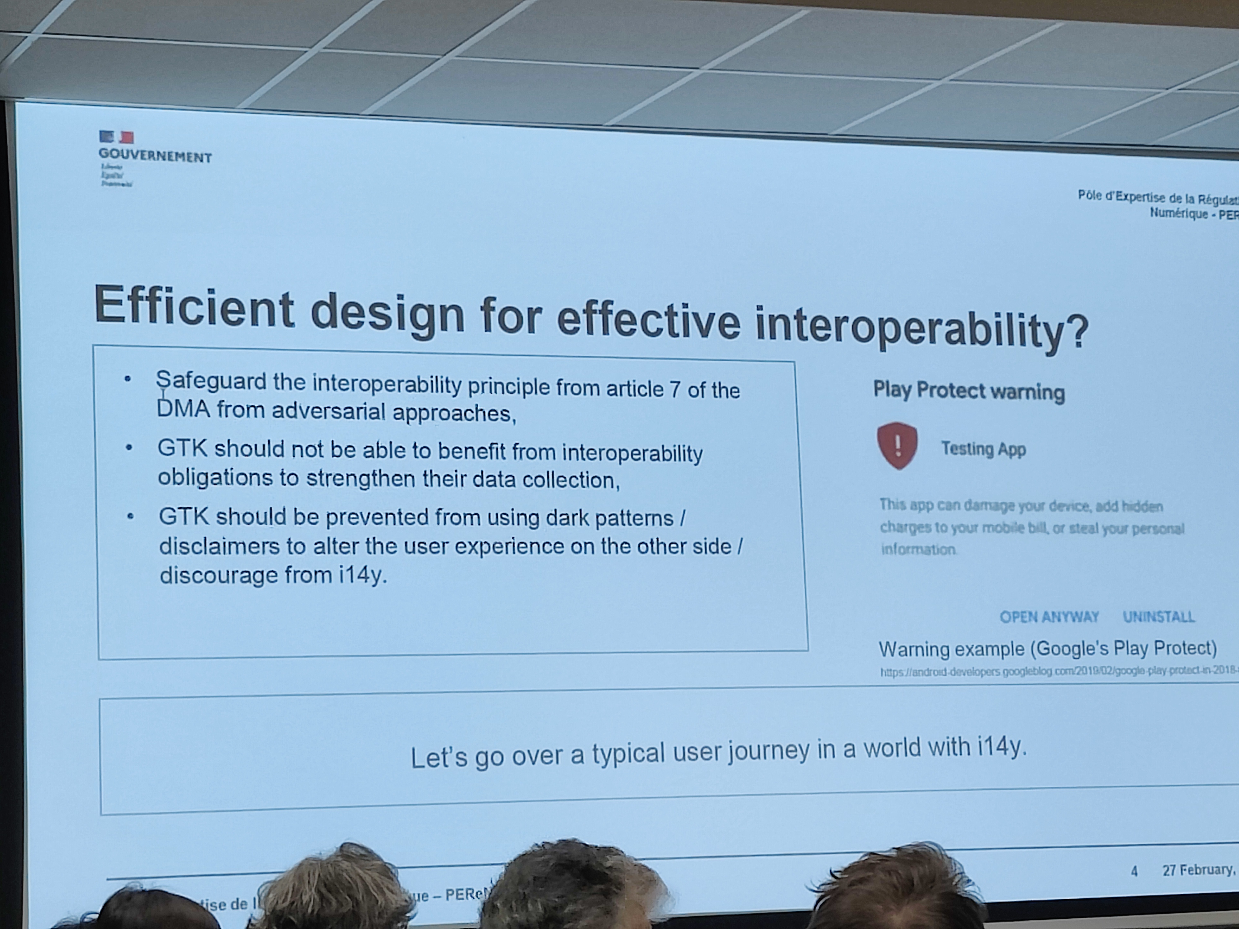 Slides about efficient design for effective interoperability