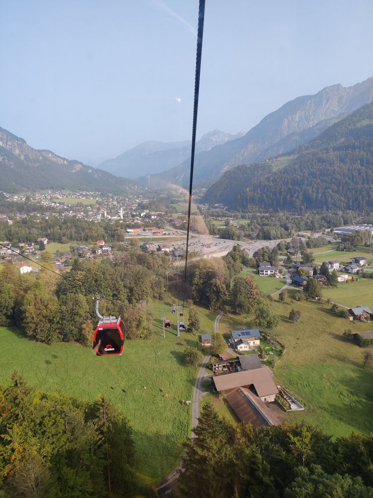 The view from the gondola