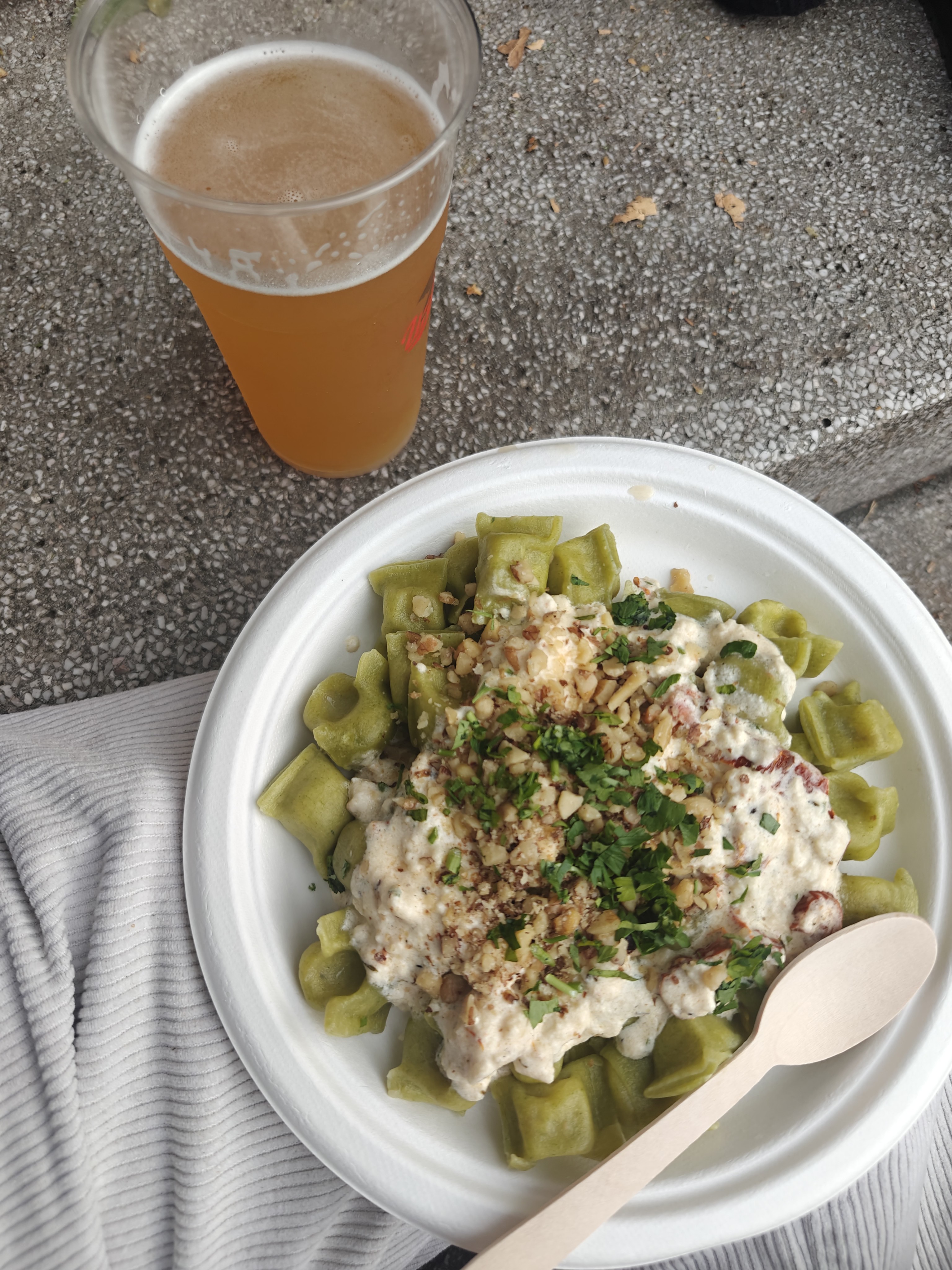 The food at the food market