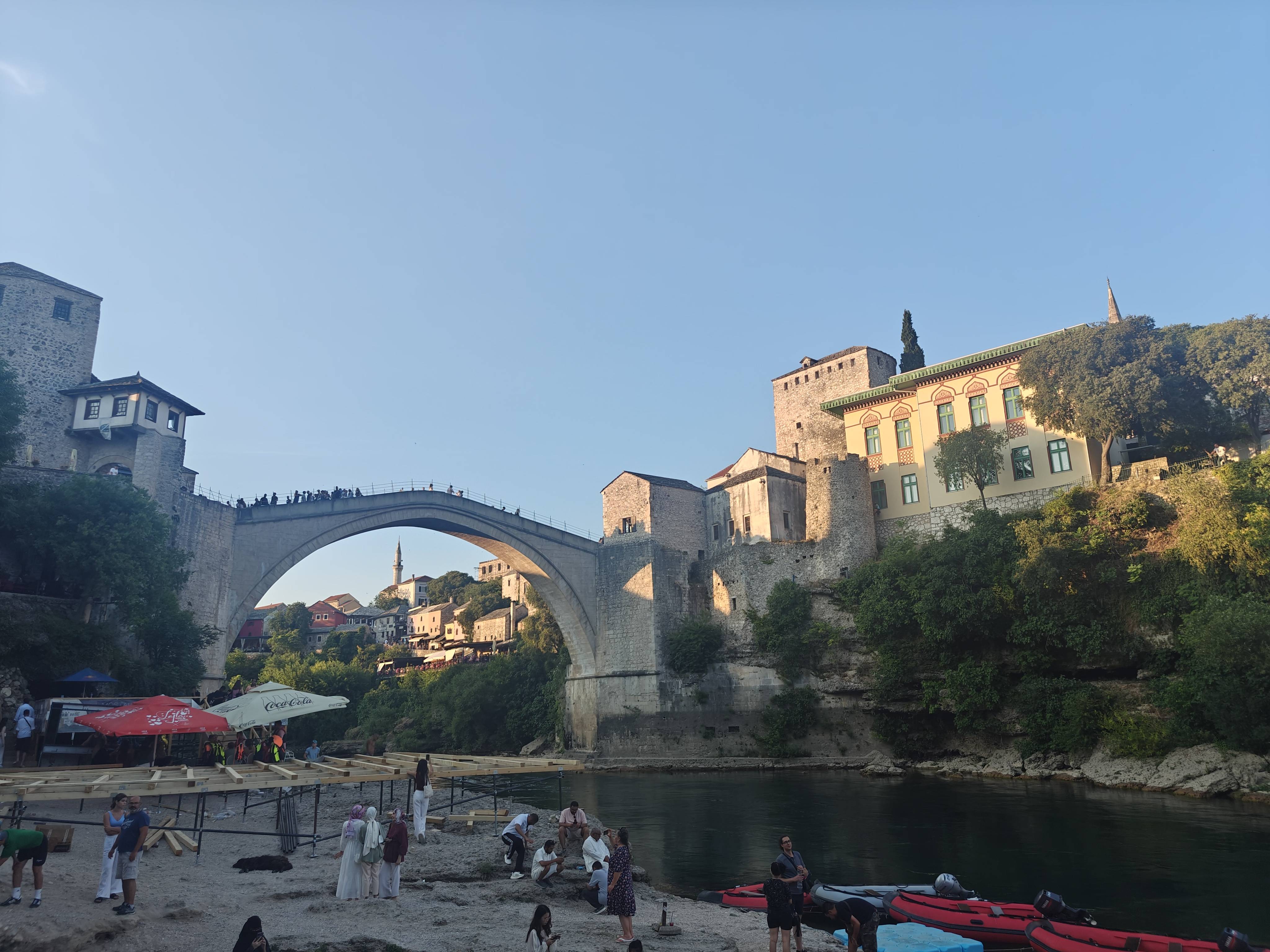 The old bridge of Mostar