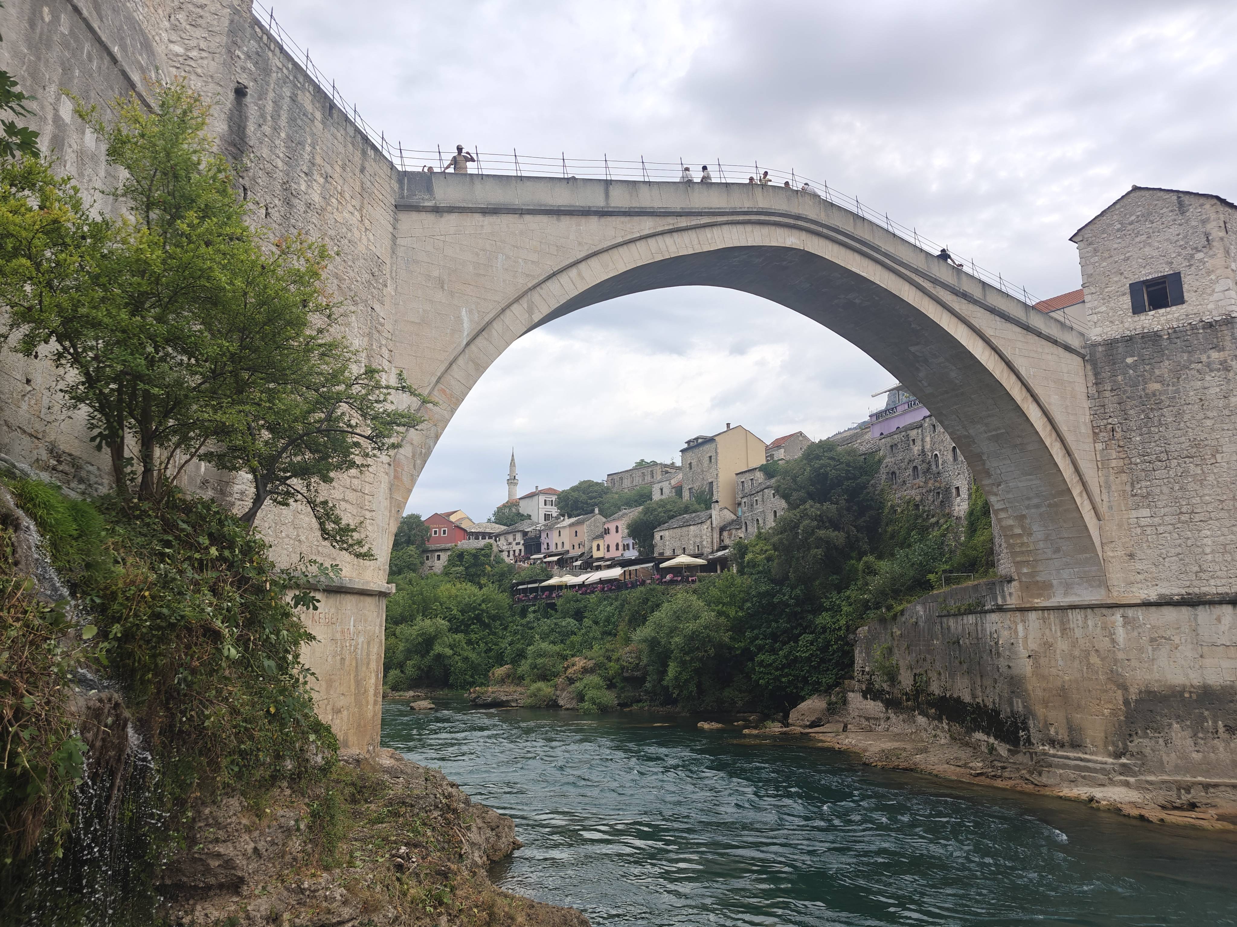 Close view from the old bridge