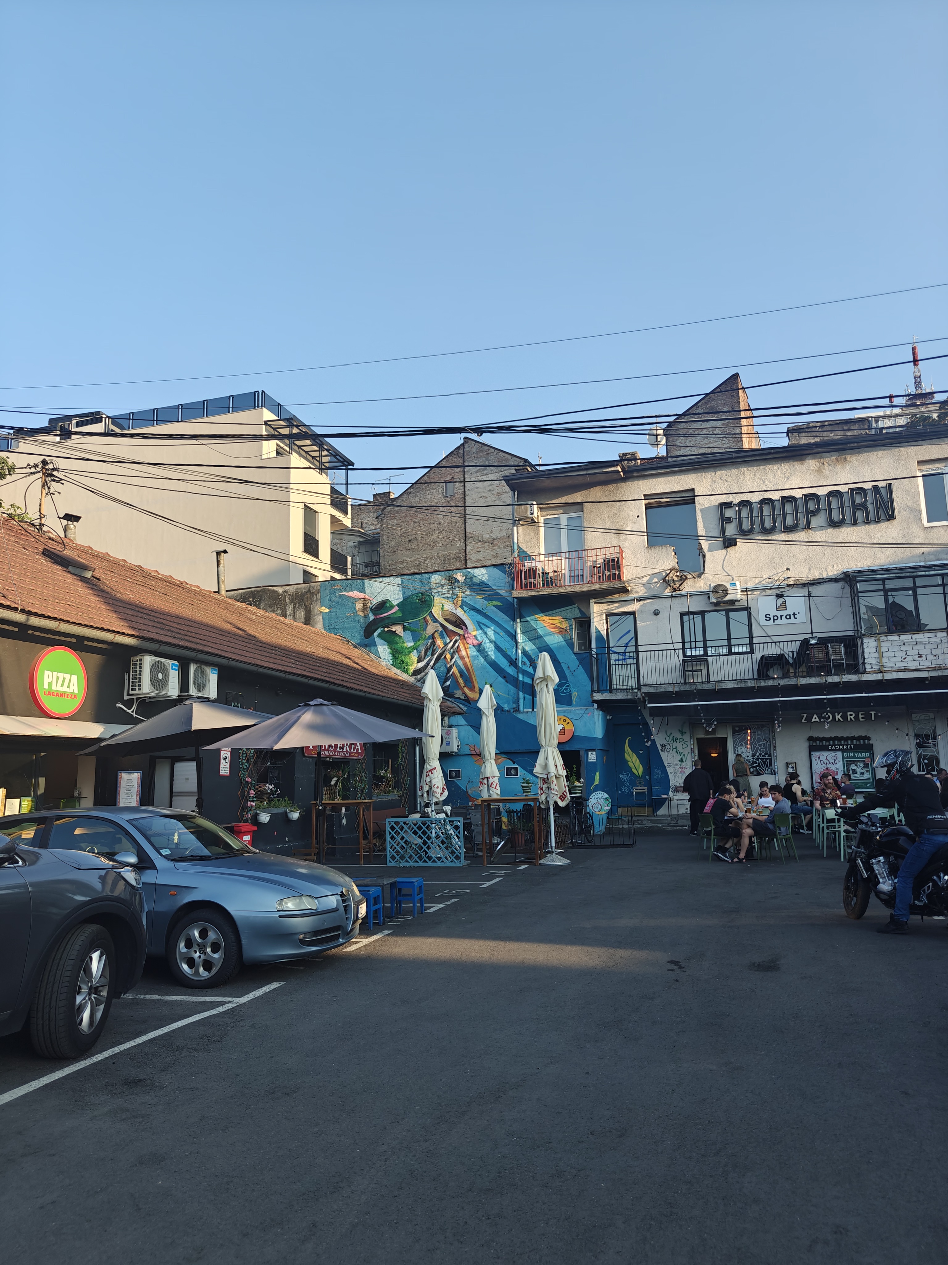 Cool place in Belgrade full of bars