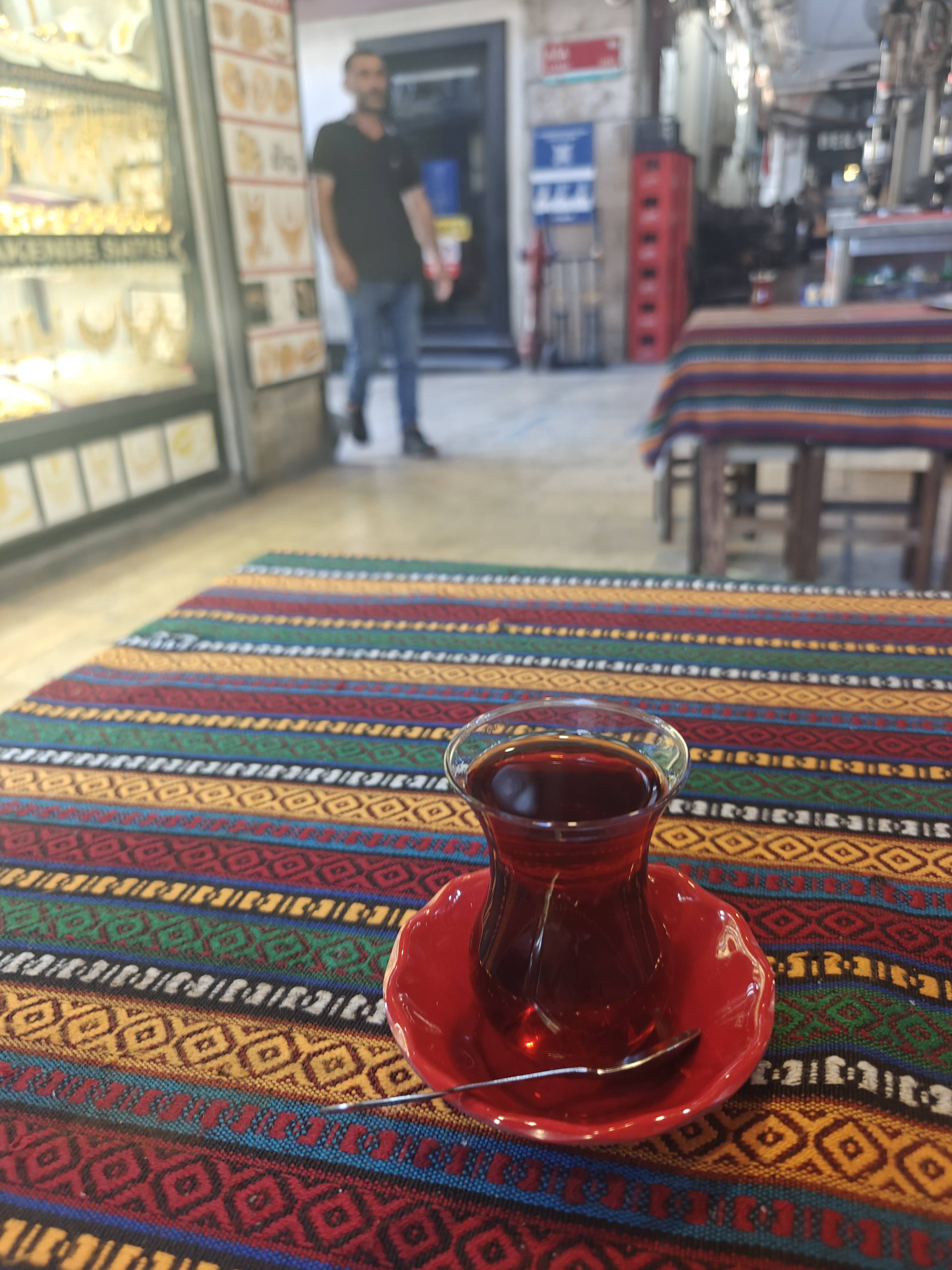 I drank some chai so many times a day