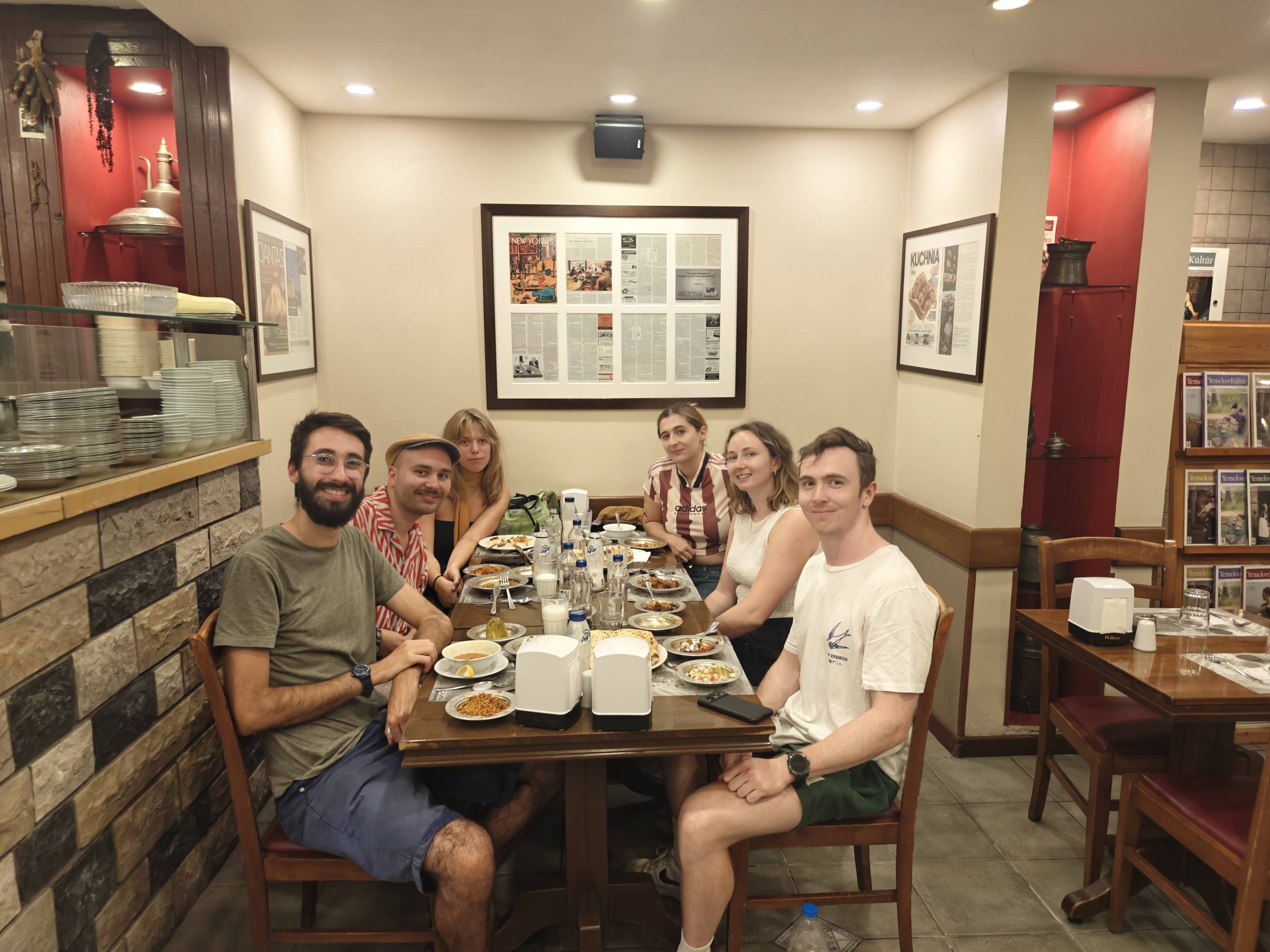 The group of people I hanged with during this trip