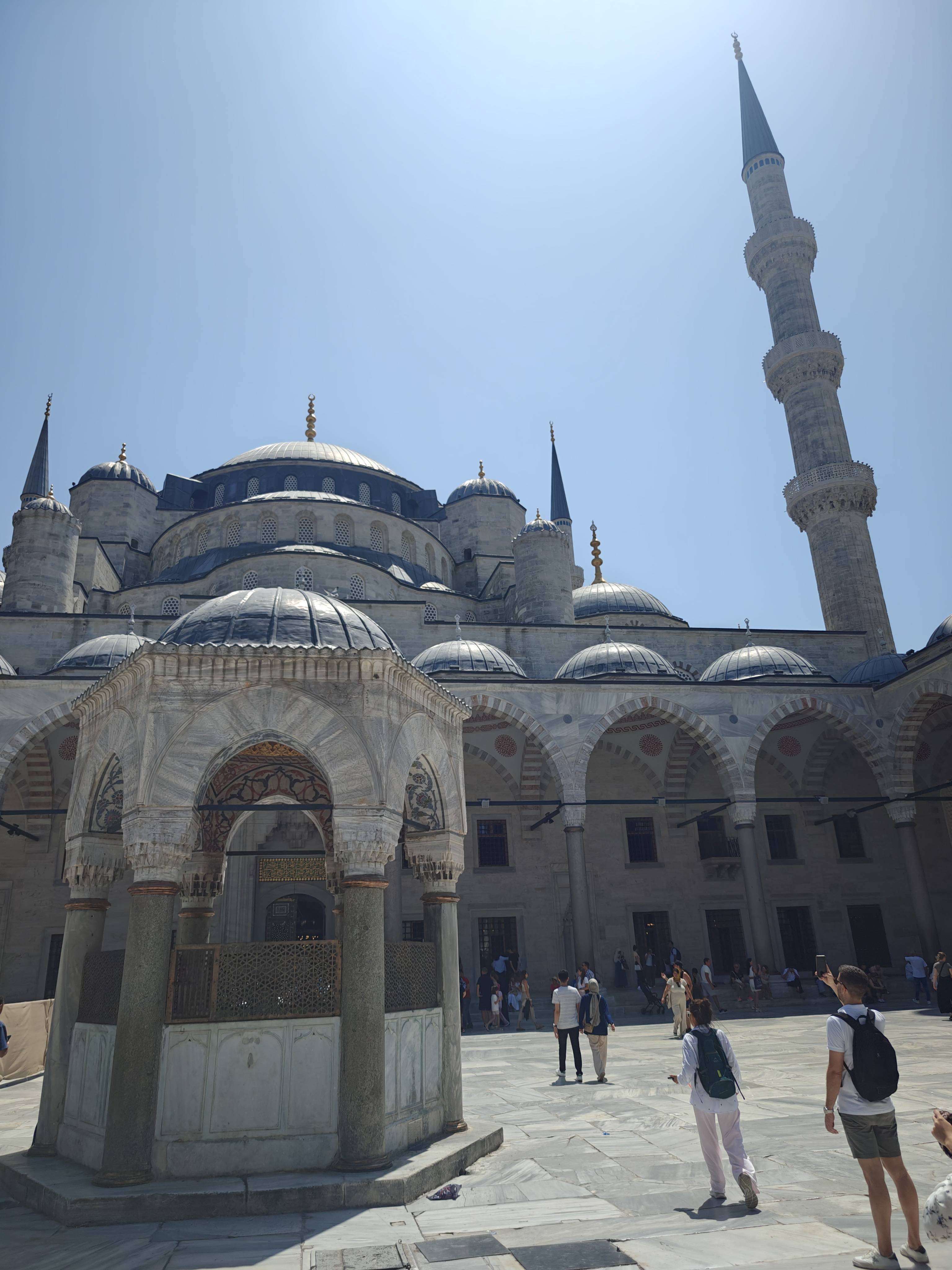 The Blue Mosque inside