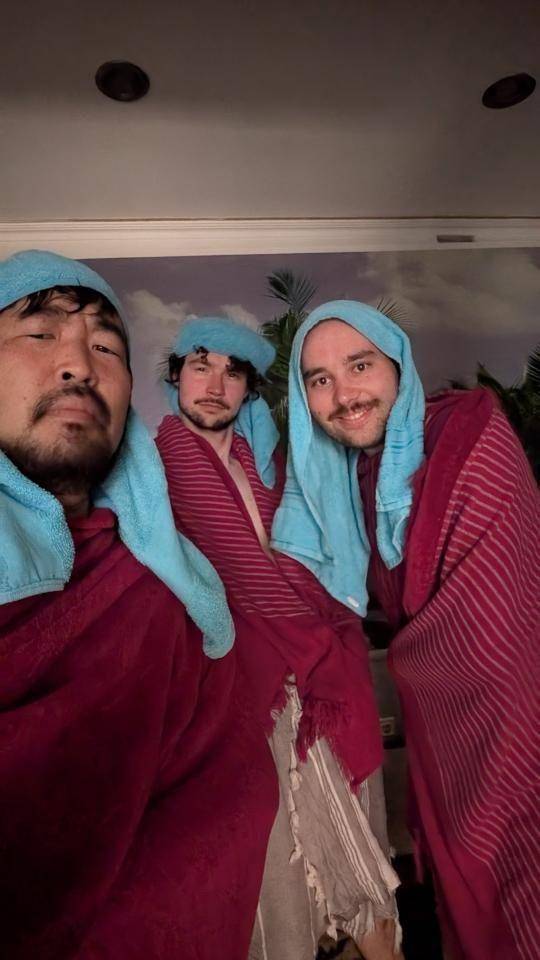 Selfie after going to a hammam/turkish bath